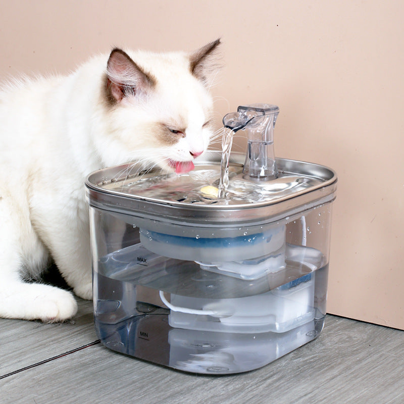 PAWPAW™ Smart Pet Fountain – Fresh & Clean Water for Cats and Dogs -50% TODAY ONLY